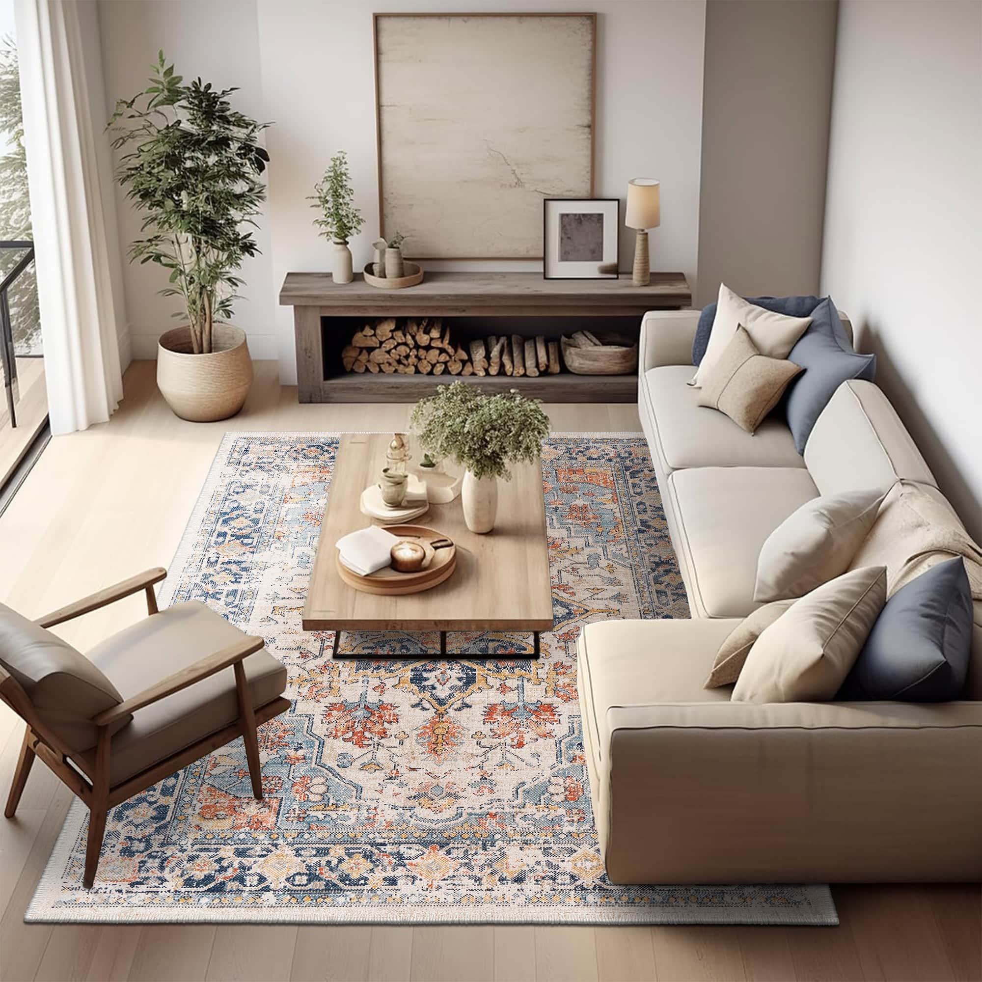 Gerlach Machine Washable Area Rug Flashrug
