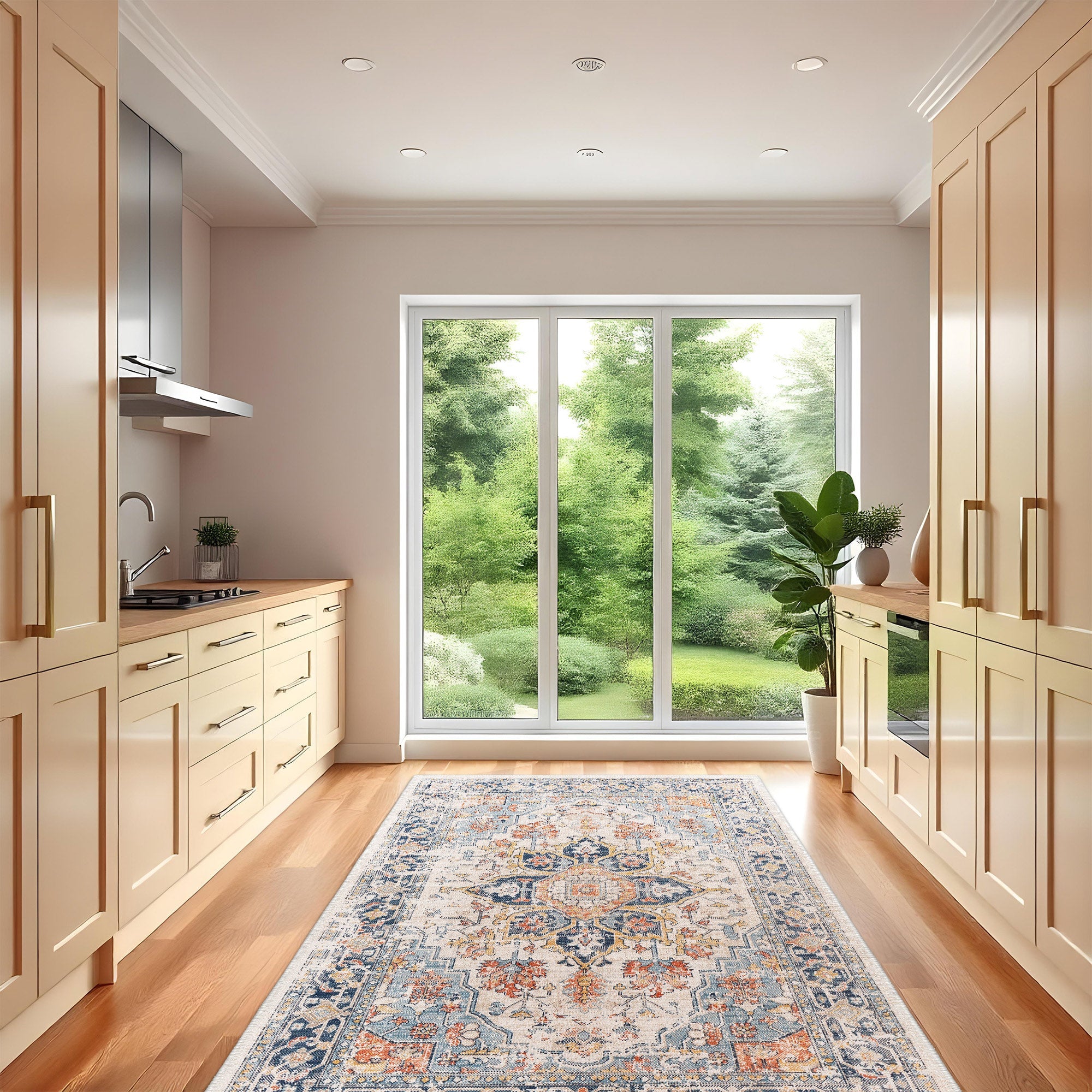 Gerlach Machine Washable Area Rug