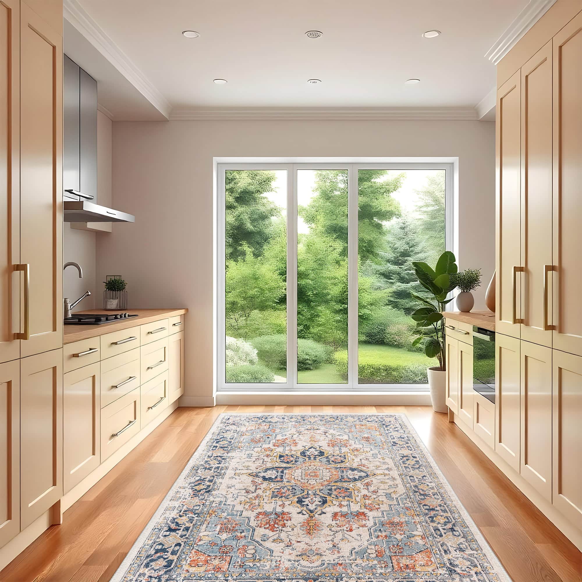 Gerlach Machine Washable Area Rug Flashrug