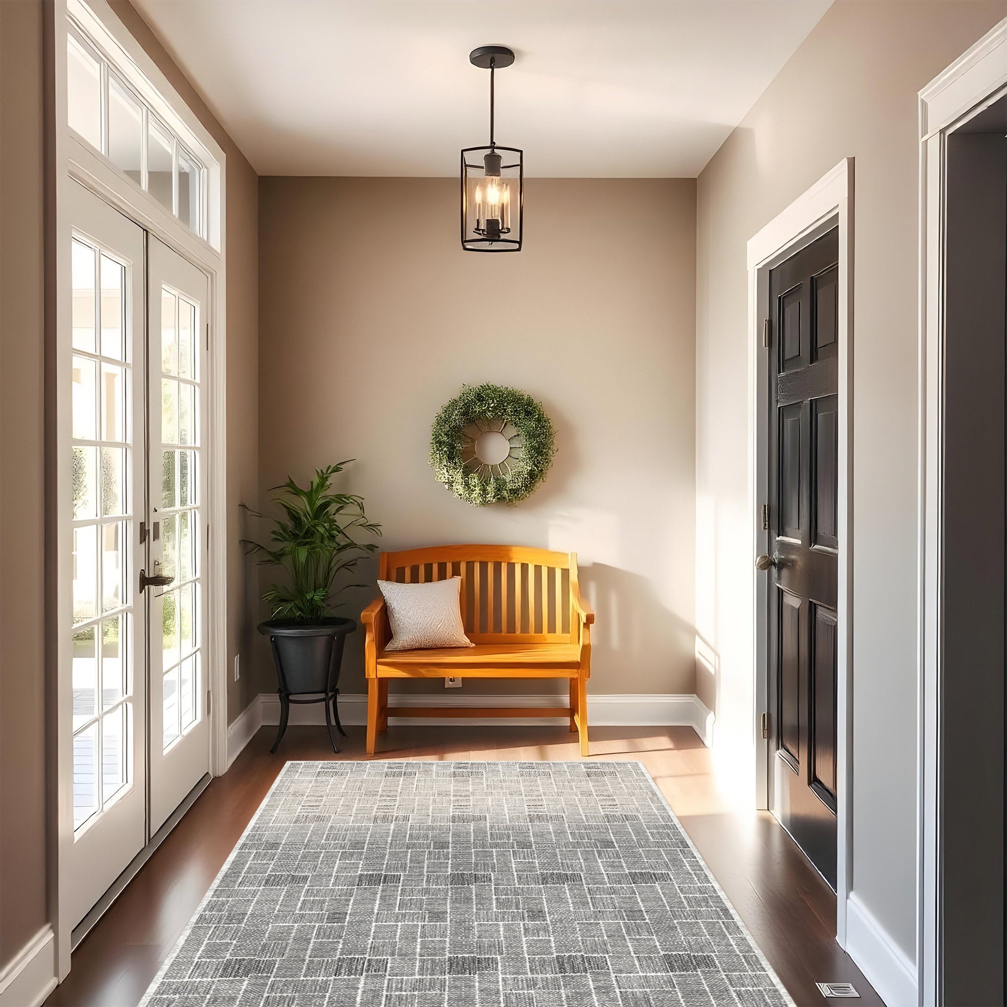 Dom Machine Washable Area Rug