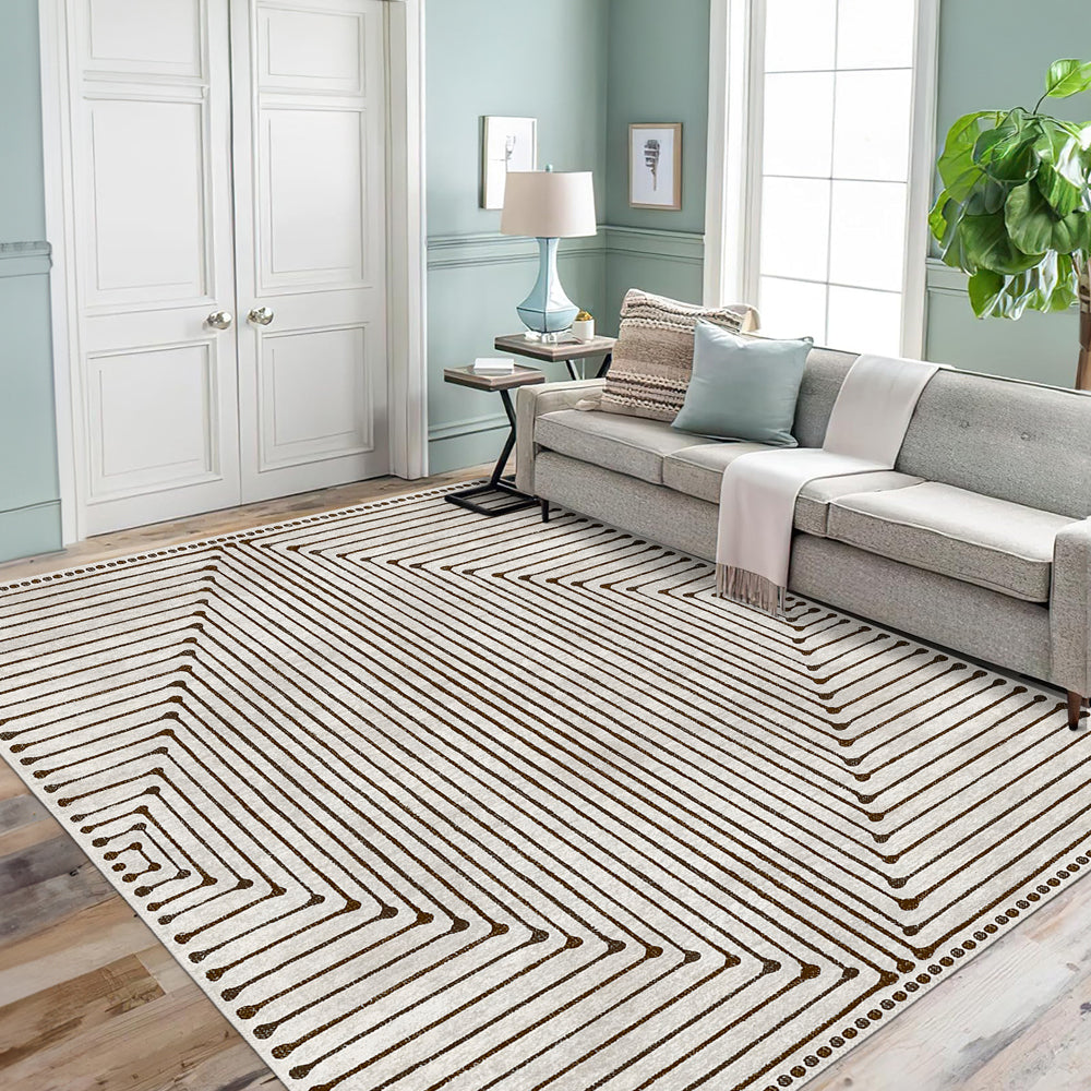 Monte Machine Washable Area Rug