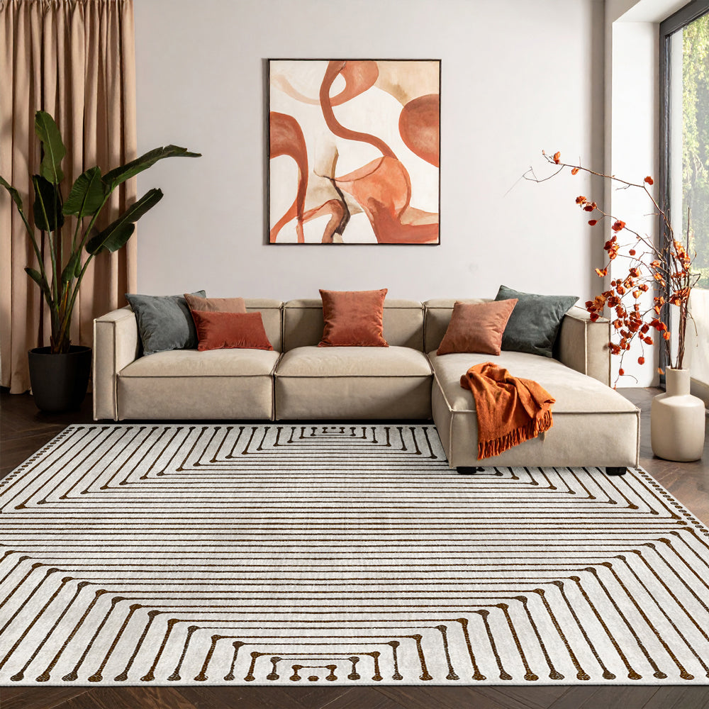 Monte Machine Washable Area Rug