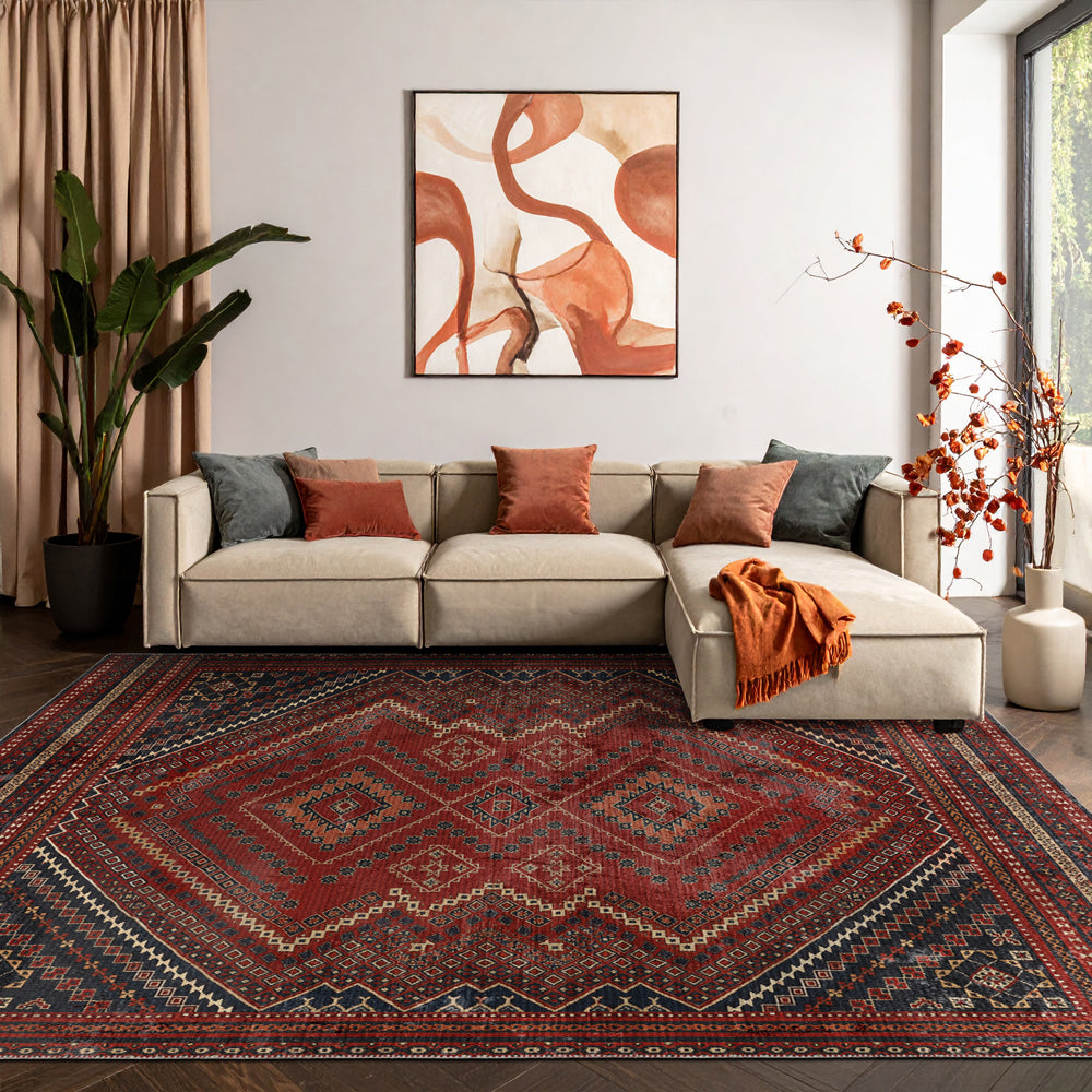 Kosh Machine Washable Area Rug
