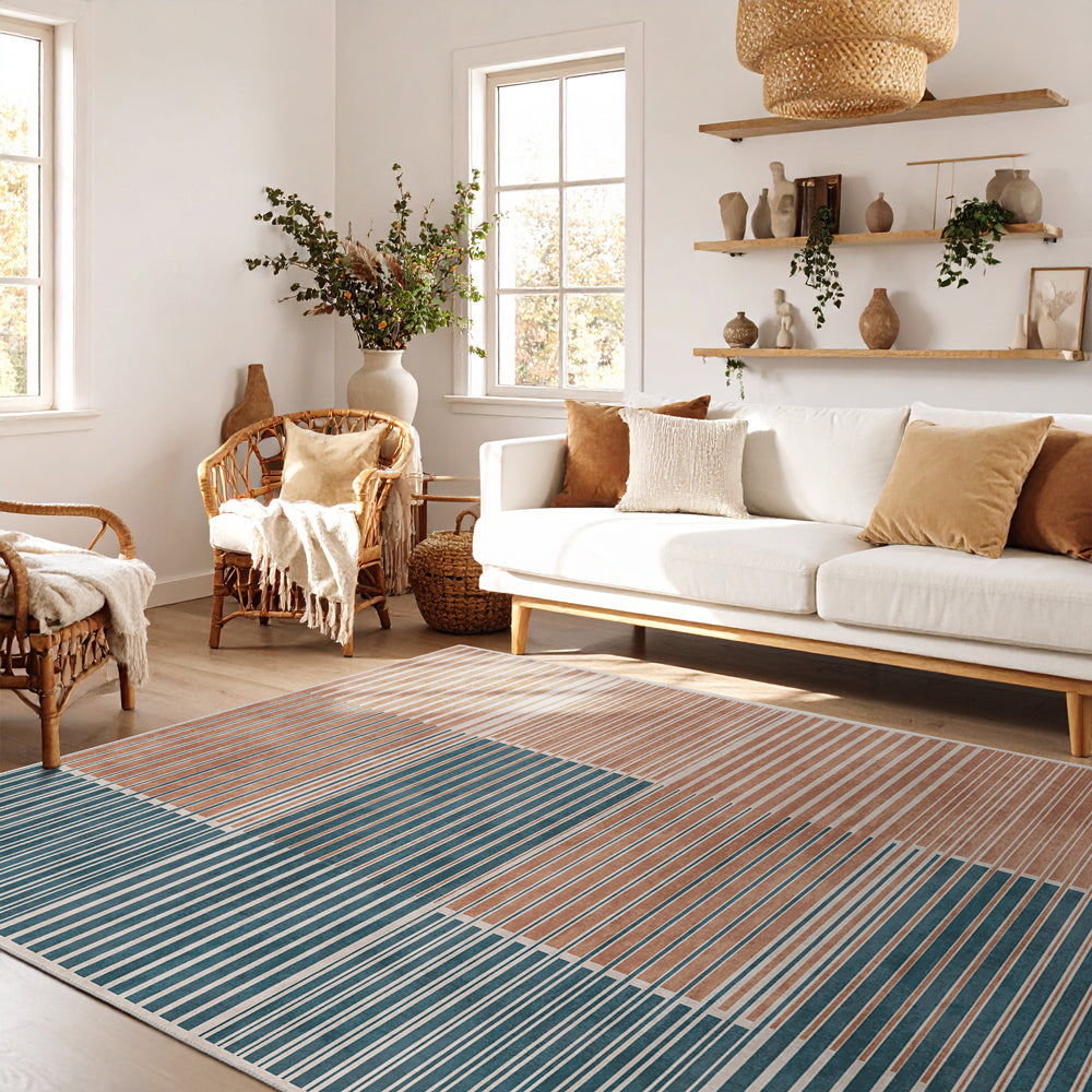 Rinnes Machine Washable Area Rug