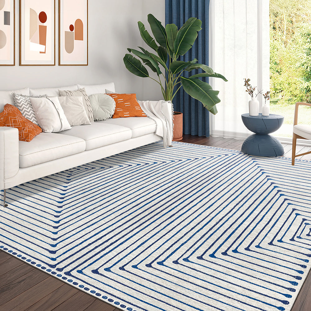 Victoria Machine Washable Area Rug