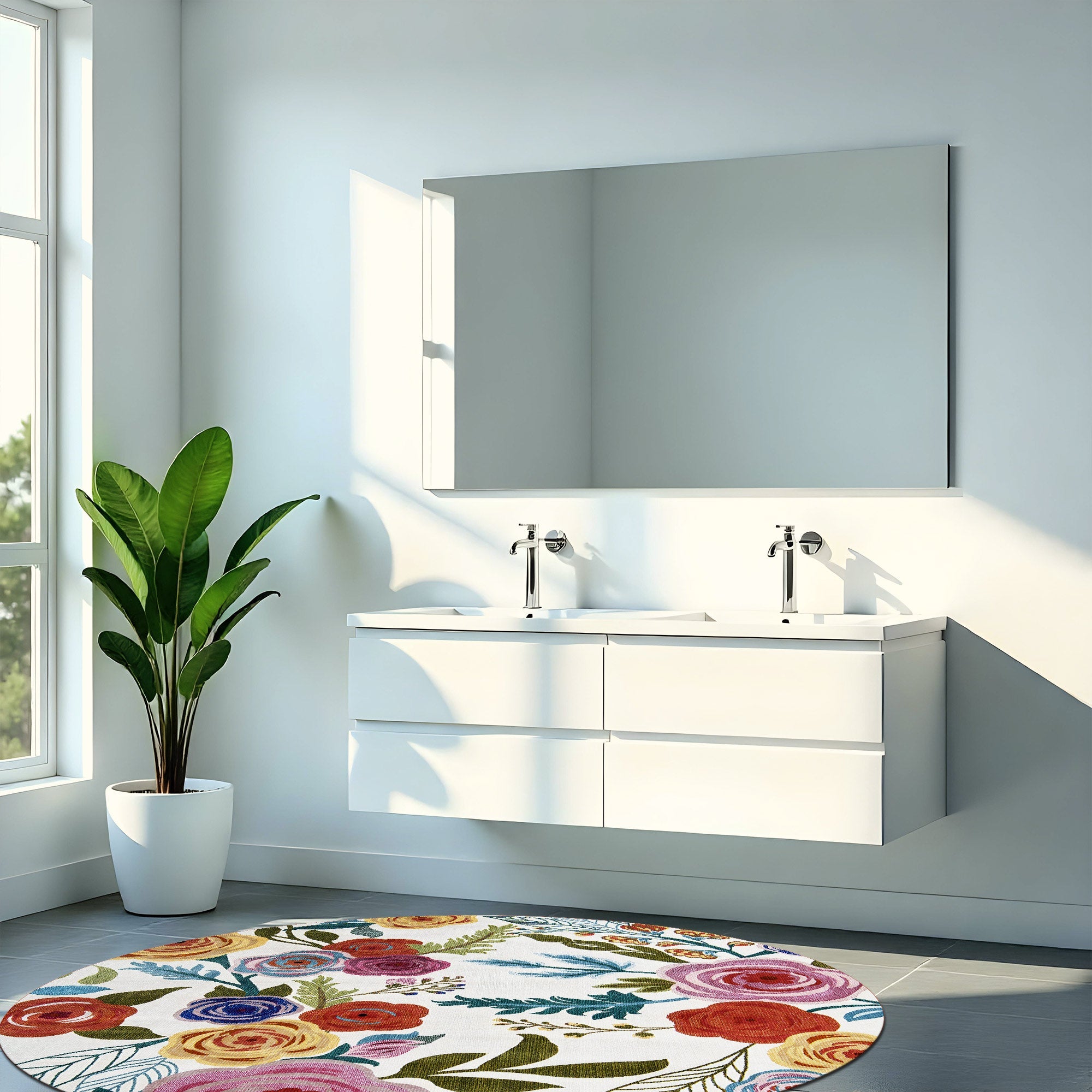 Fairweather Machine Washable Area Rug