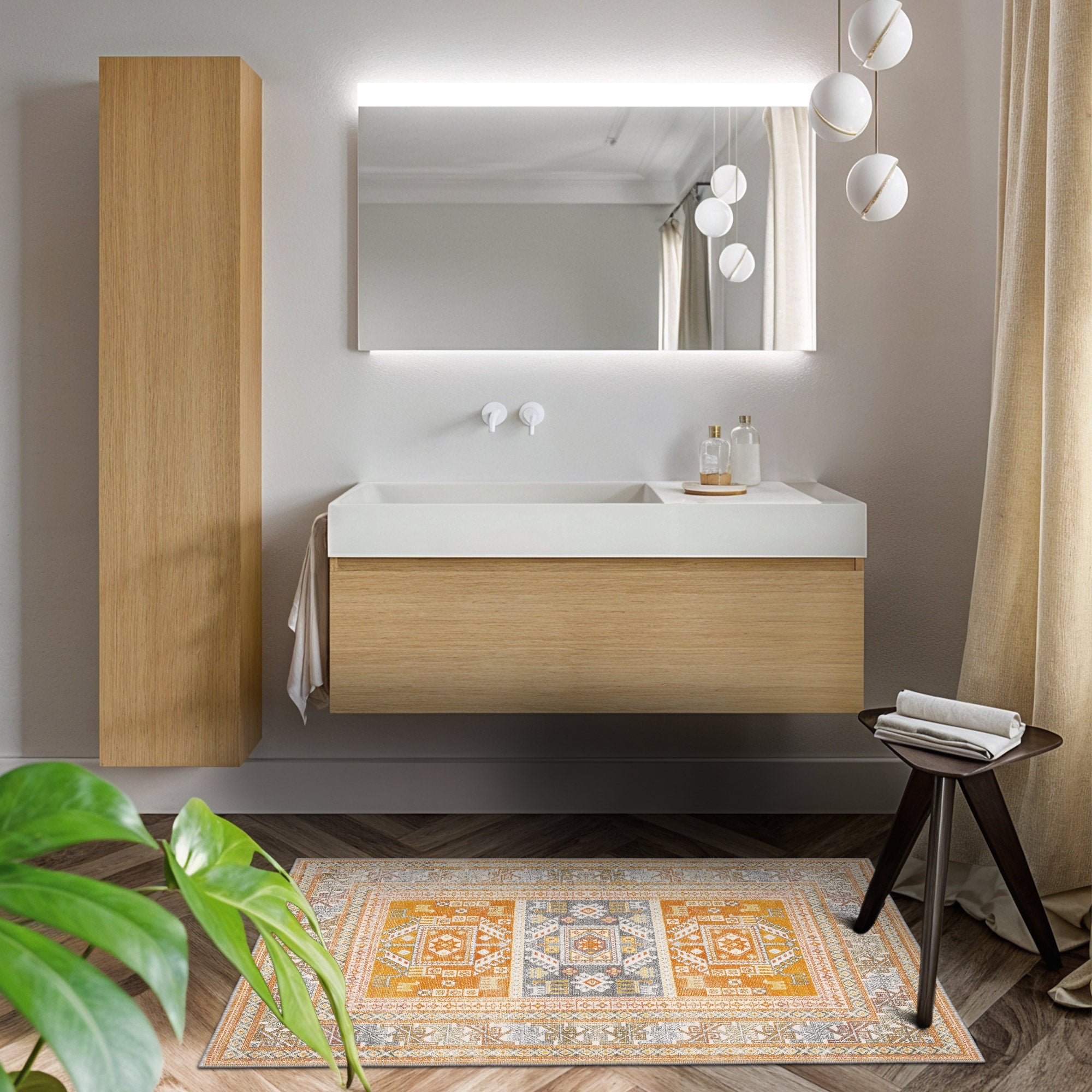 Logan Machine Washable Area Rug