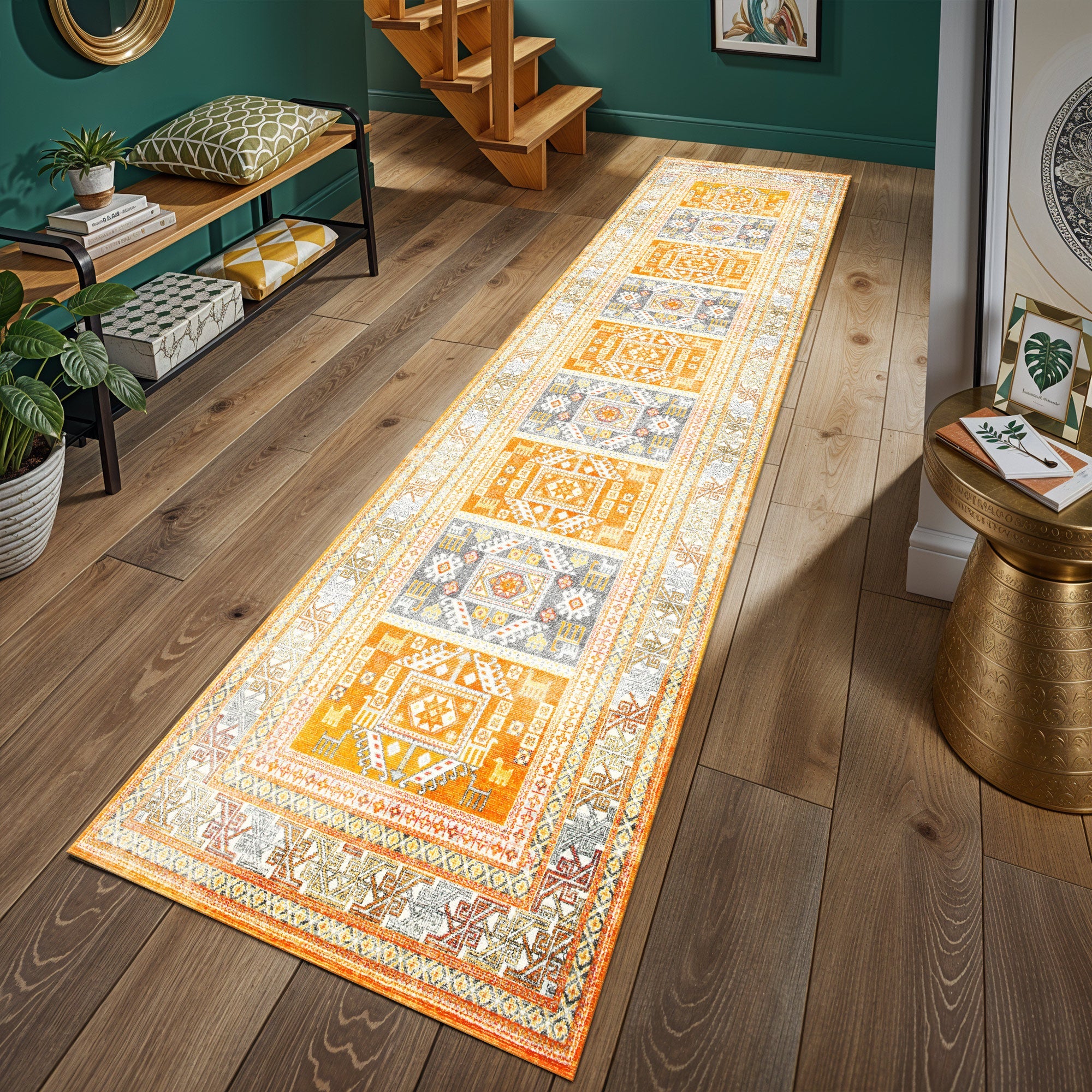 Logan Machine Washable Area Rug