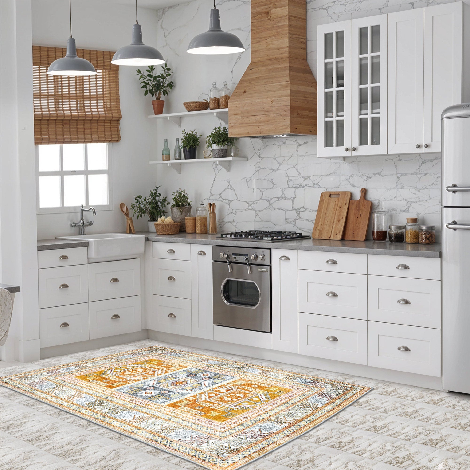 Logan Machine Washable Area Rug
