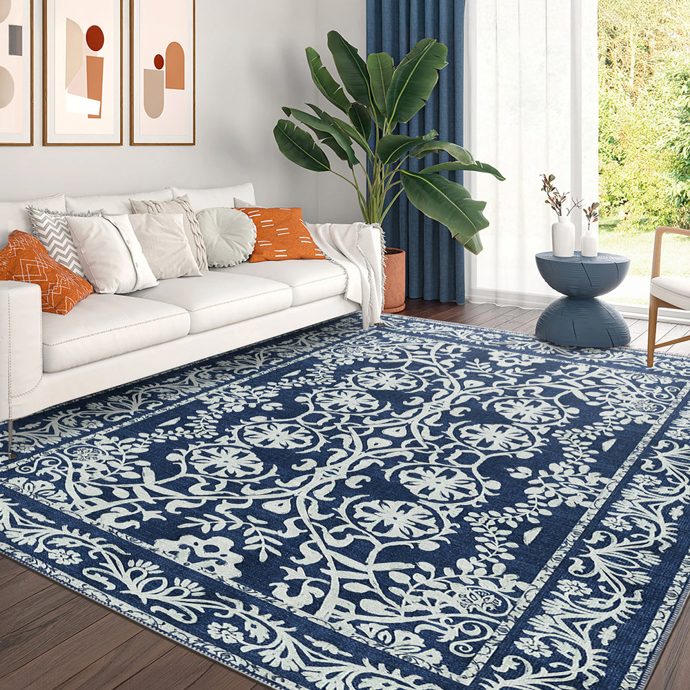 Izalco Machine Washable Area Rug