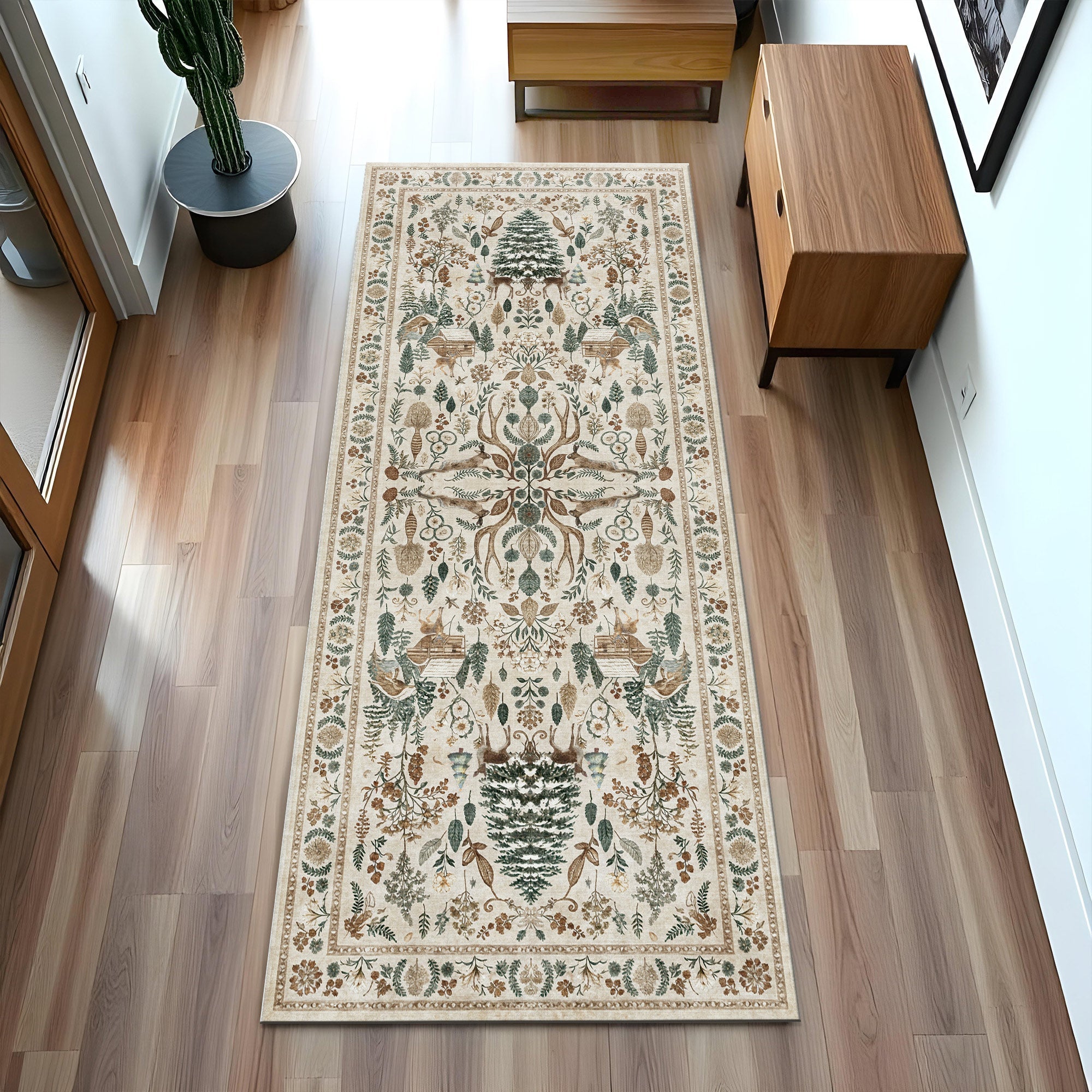Toluca Machine Washable Area Rug