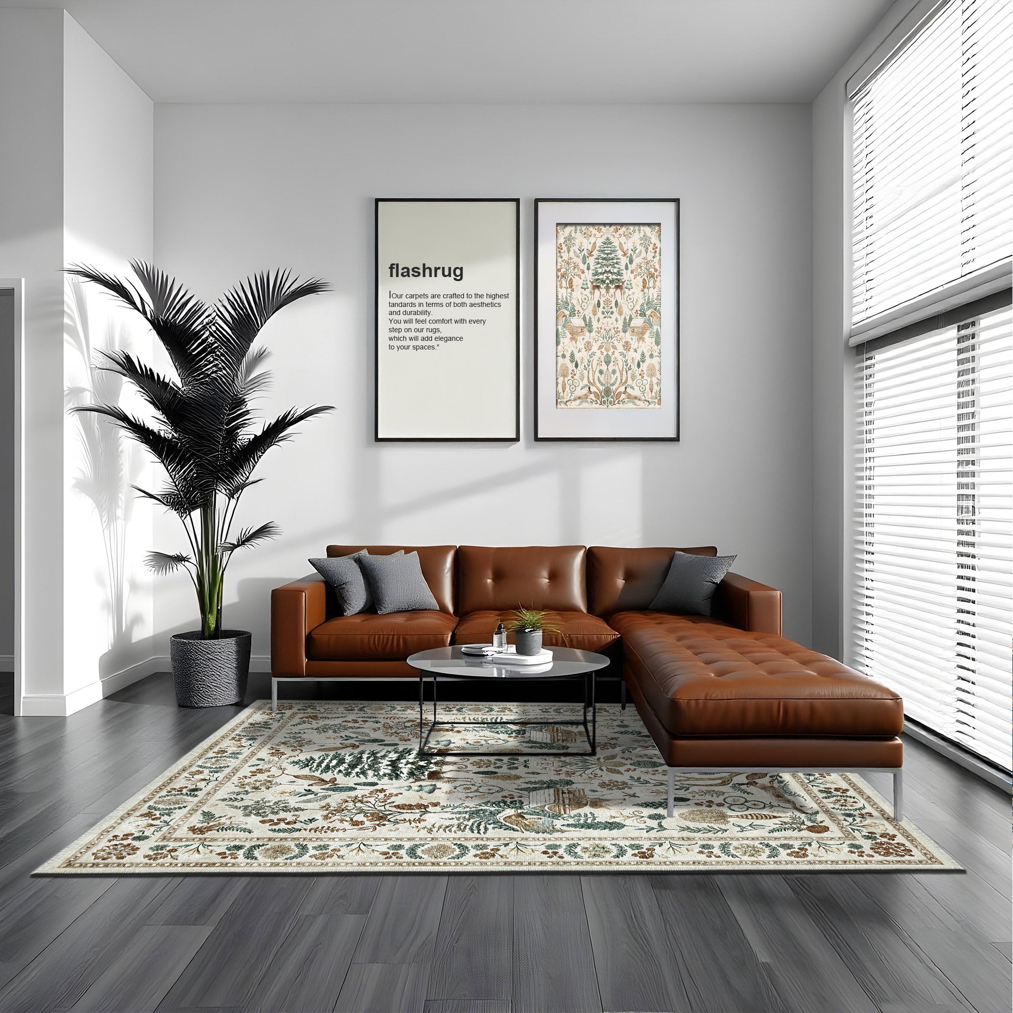 Toluca Machine Washable Area Rug