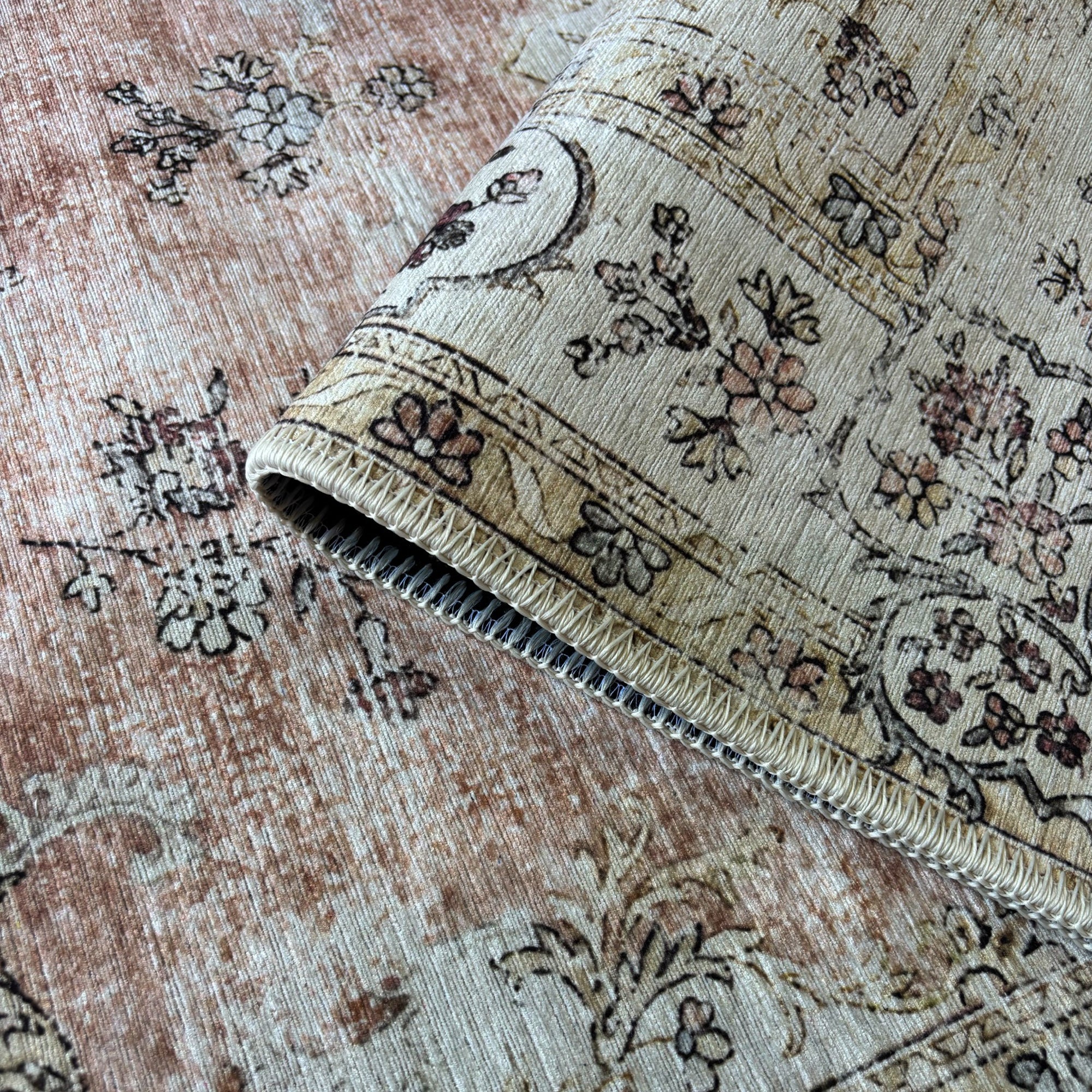 Orizaba Machine Washable Area Rug