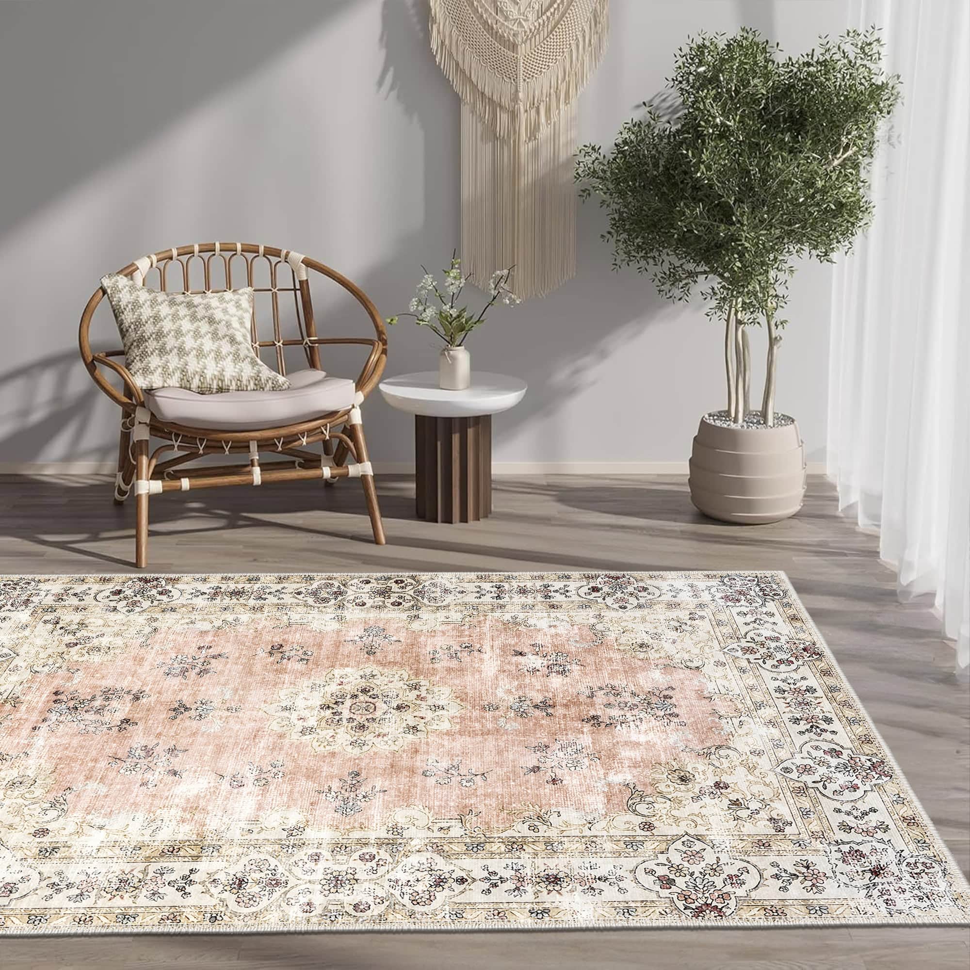Orizaba Machine Washable Area Rug Flashrug