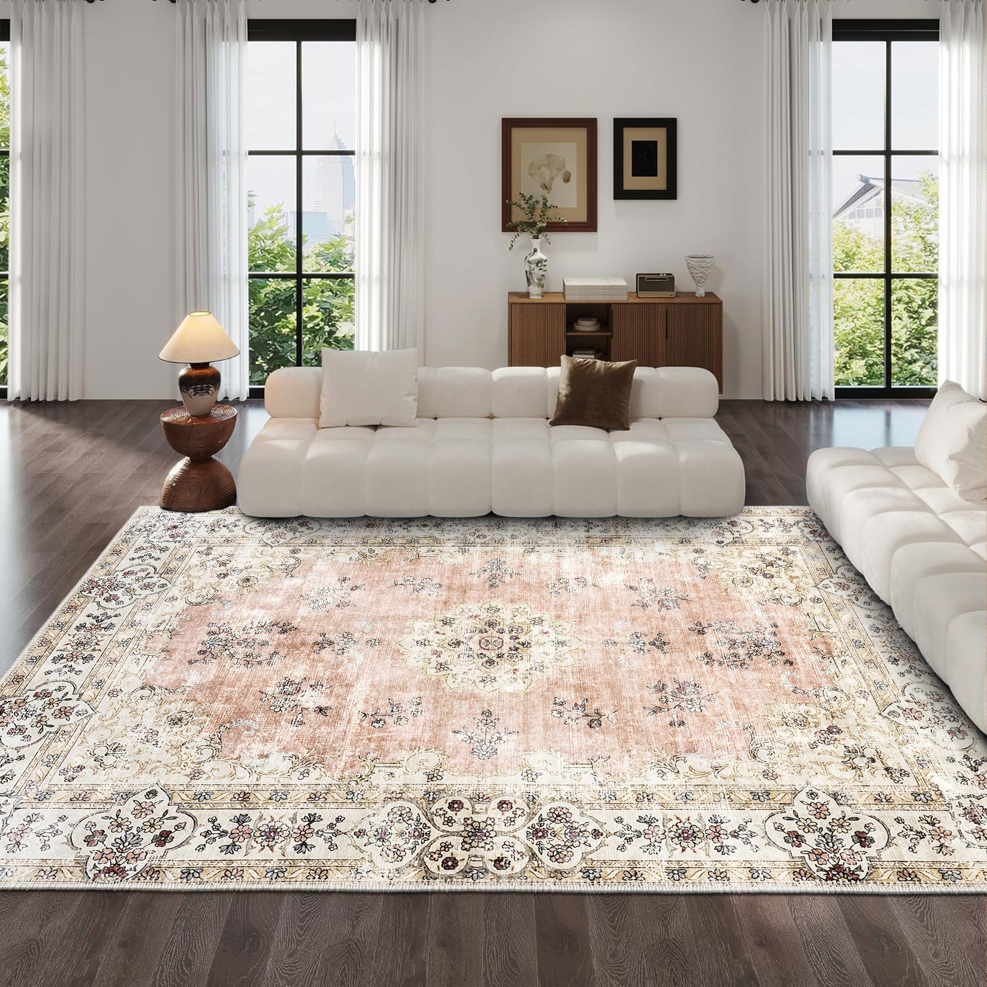 Orizaba Machine Washable Area Rug