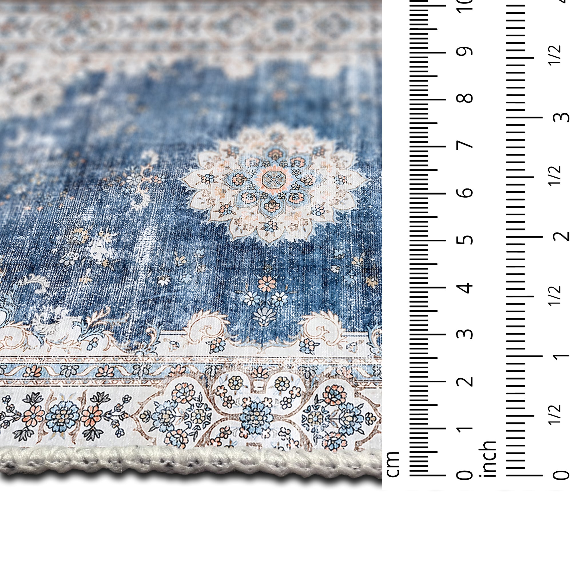 Mexico Machine Washable Area Rug
