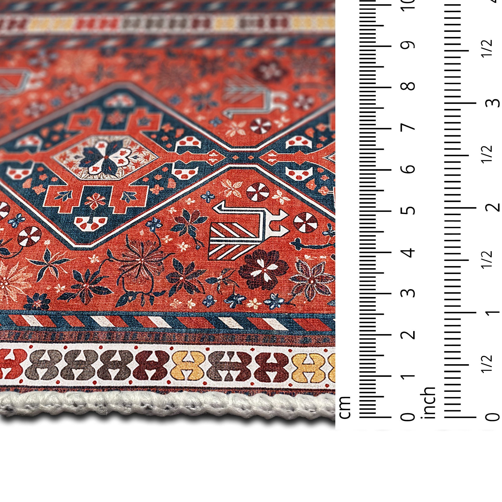 Baldy Machine Washable Area Rug
