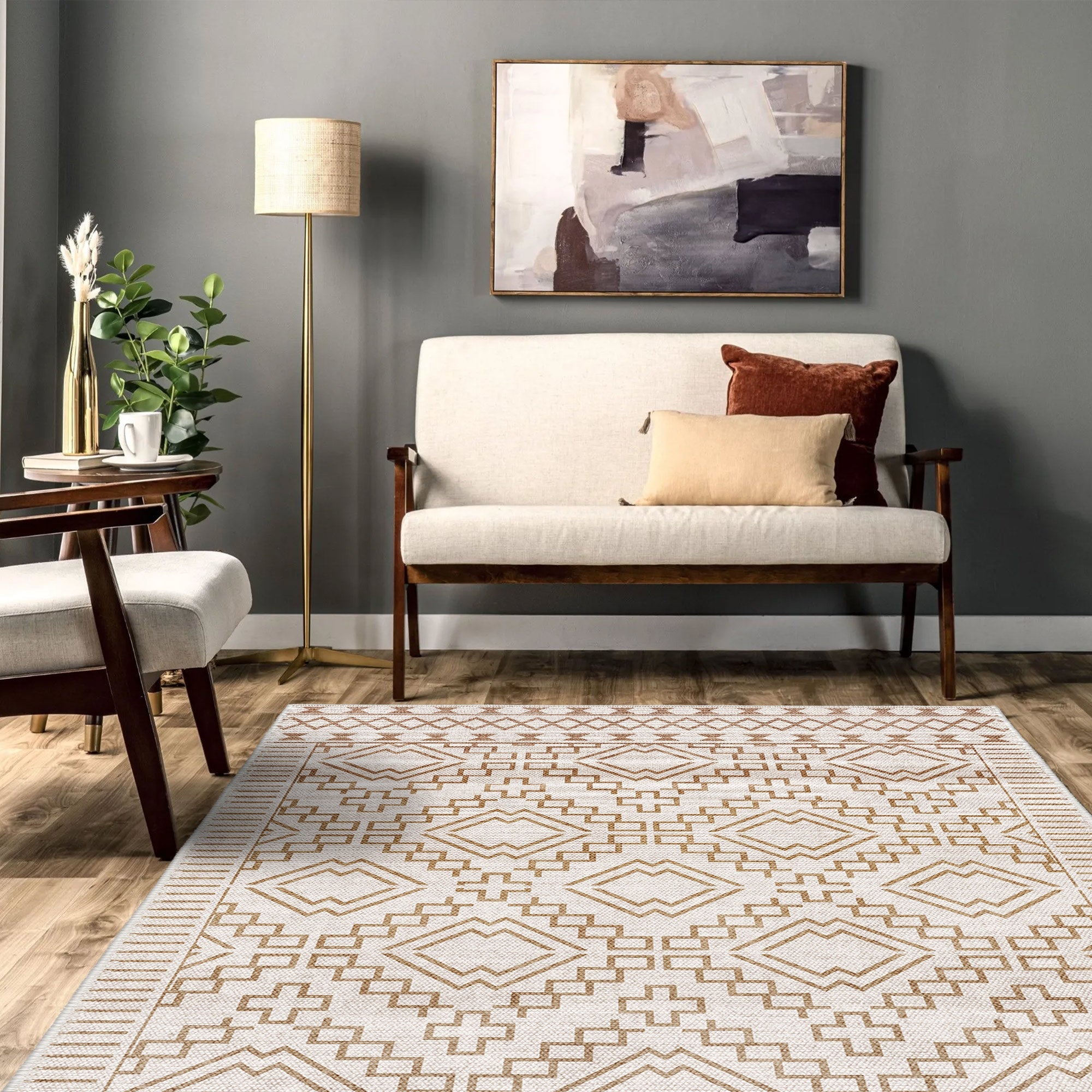 Elbert Machine Washable Area Rug