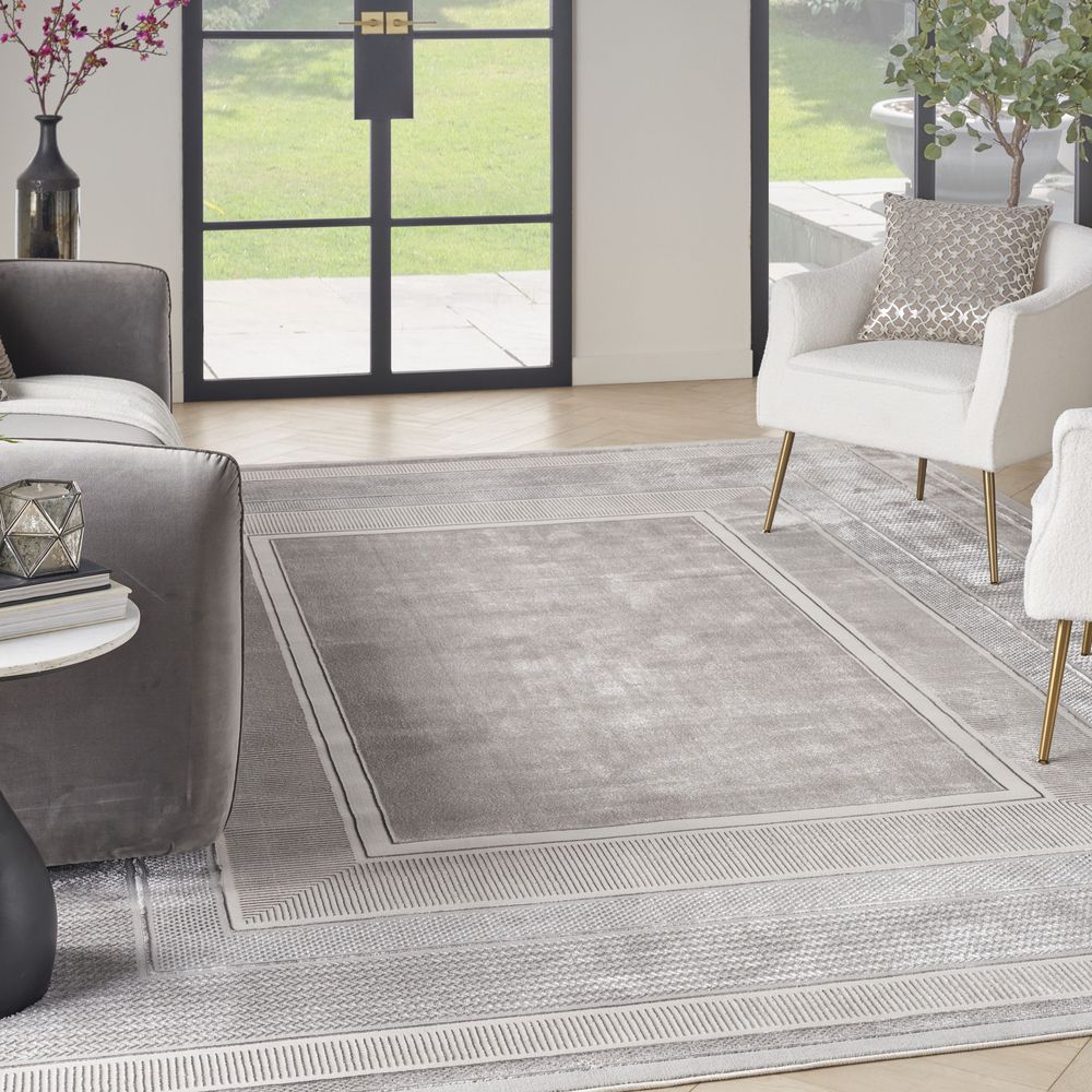 Glam GLM07 Silver Rug #color_silver