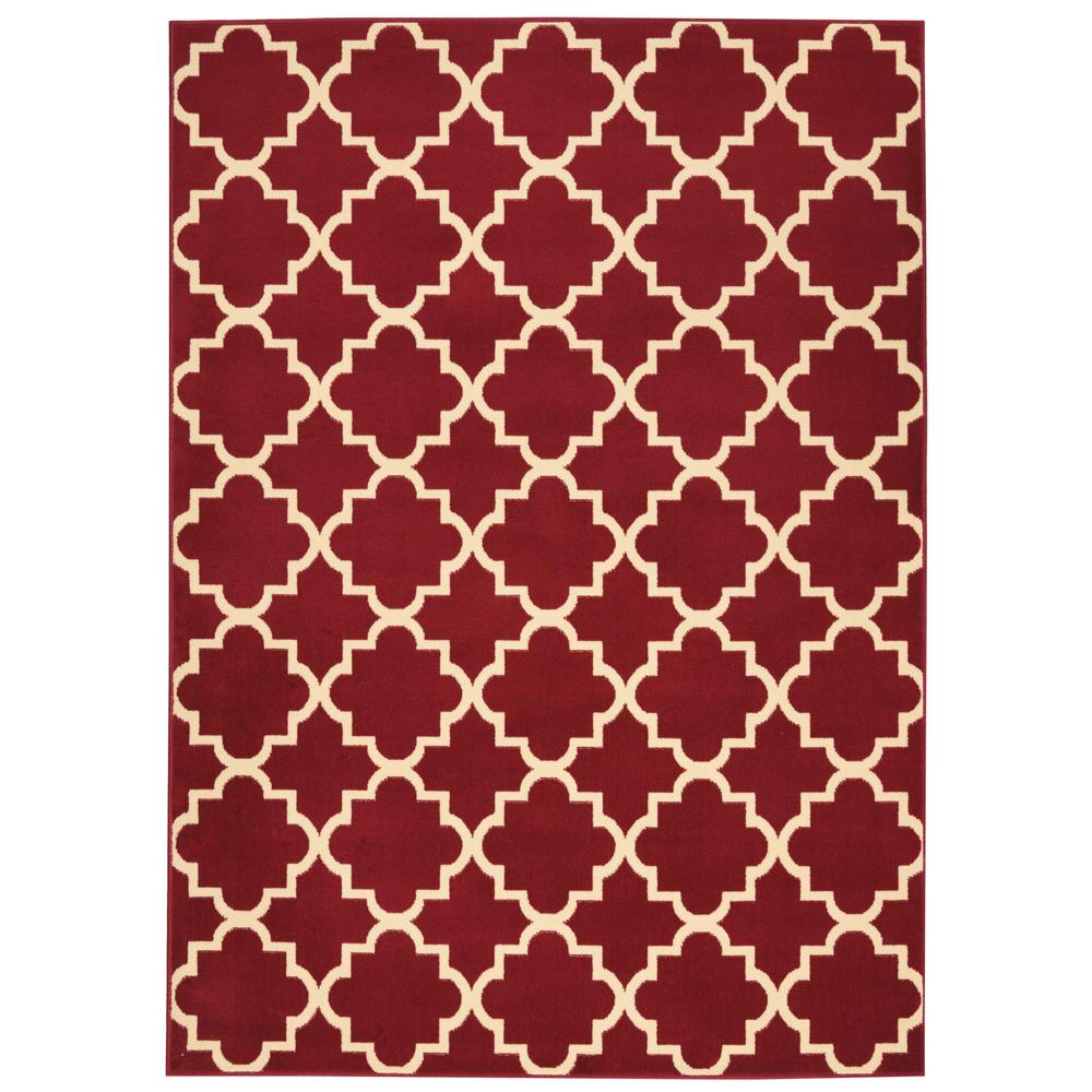 Grafix GRF08 Red Rugs #color_red