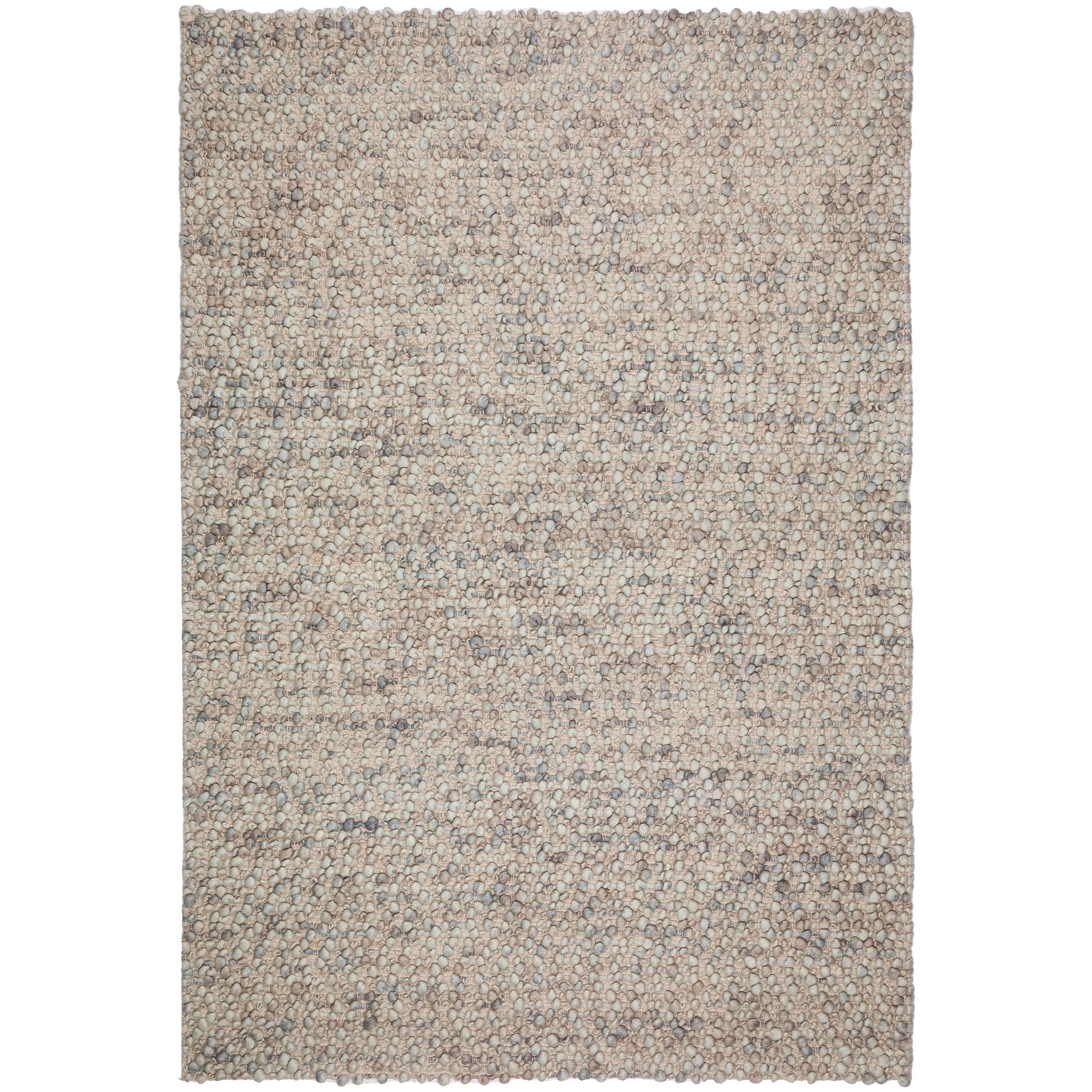 Transitional HU1 Linen Ivory Wool Rug 3'6" x 5'6" #shape_Rectangle