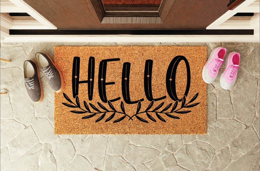 HELLO Welcome Mat
