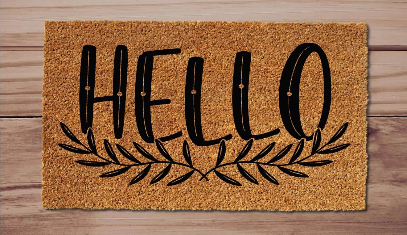HELLO Welcome Mat