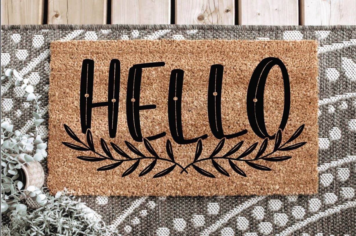HELLO Welcome Mat