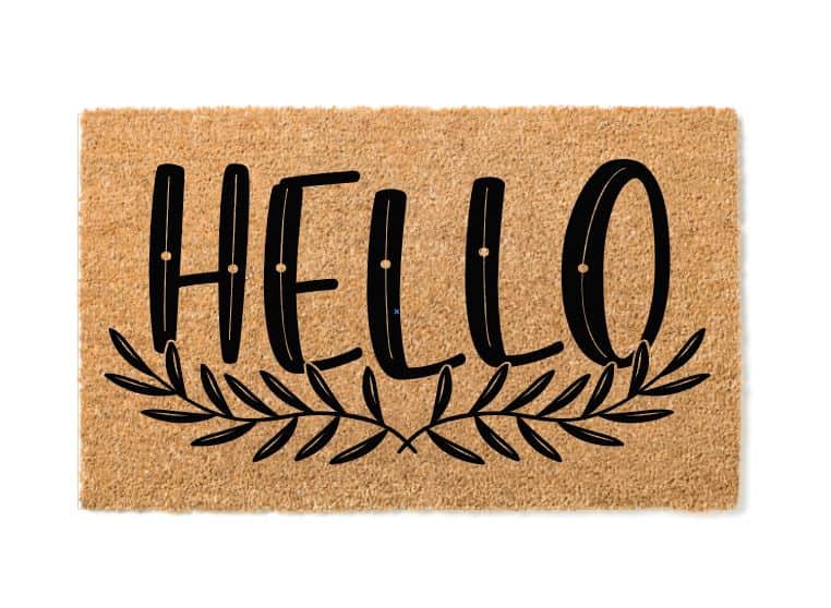HELLO Welcome Mat