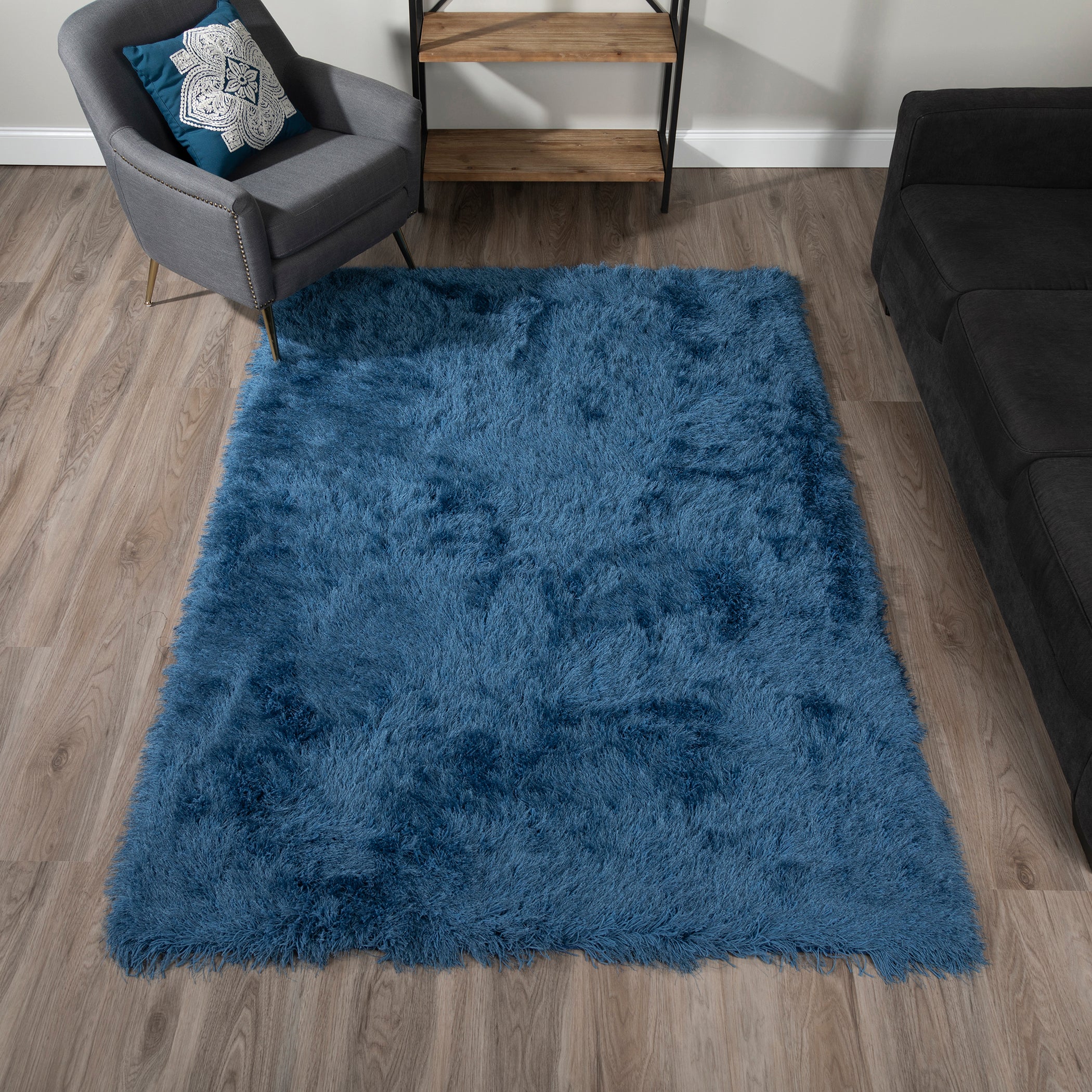 Transitional IA100 Navy Blue Rug 2' x 3' #shape_Rectangle