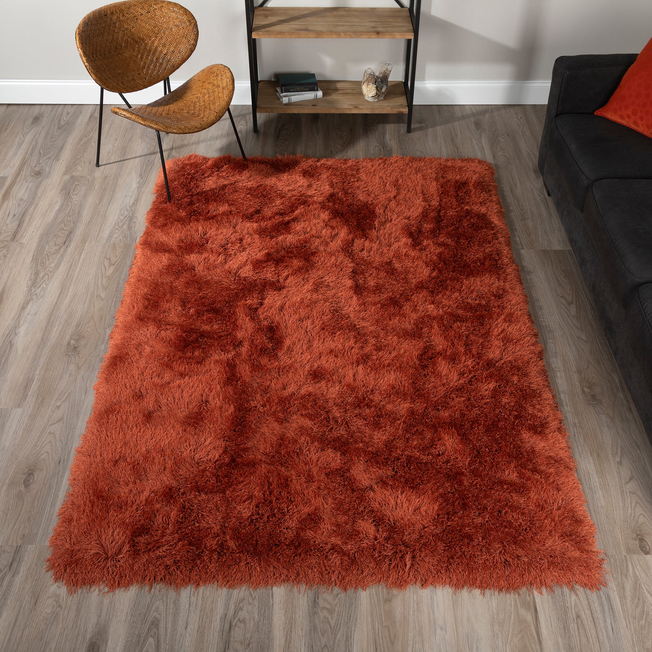 Transitional IA100 Paprika Red Rug 2' x 3' #shape_Rectangle