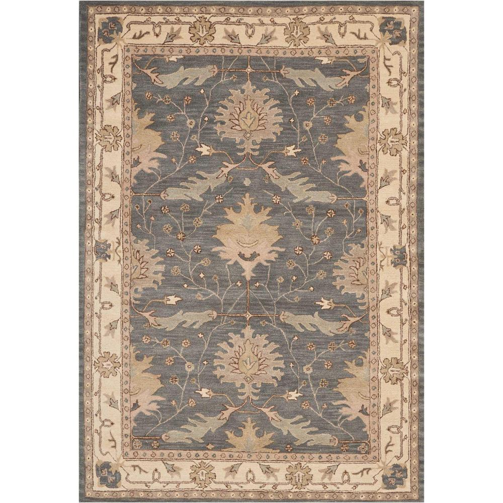 India House IH75 Blue Rugs #color_blue