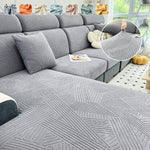 Stretch Couch Cushion Covers, Slipcovers Sofa Cushion Protector Covers, Elastic Furniture Protector for Pets, Kid