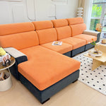 Stretch Couch Cushion Covers, Slipcovers Sofa Cushion Protector Covers, Elastic Furniture Protector for Pets, Kid