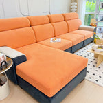 Stretch Couch Cushion Covers, Slipcovers Sofa Cushion Protector Covers, Elastic Furniture Protector for Pets, Kid
