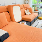 Stretch Couch Cushion Covers, Slipcovers Sofa Cushion Protector Covers, Elastic Furniture Protector for Pets, Kid