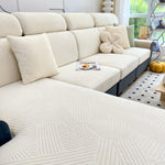 Stretch Couch Cushion Covers, Slipcovers Sofa Cushion Protector Covers, Elastic Furniture Protector for Pets, Kid