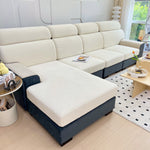 Stretch Couch Cushion Covers, Slipcovers Sofa Cushion Protector Covers, Elastic Furniture Protector for Pets, Kid