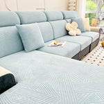 Stretch Couch Cushion Covers, Slipcovers Sofa Cushion Protector Covers, Elastic Furniture Protector for Pets, Kid
