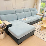 Stretch Couch Cushion Covers, Slipcovers Sofa Cushion Protector Covers, Elastic Furniture Protector for Pets, Kid
