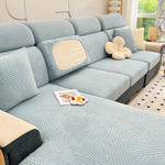 Stretch Couch Cushion Covers, Slipcovers Sofa Cushion Protector Covers, Elastic Furniture Protector for Pets, Kid