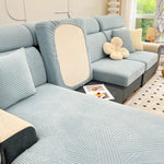 Stretch Couch Cushion Covers, Slipcovers Sofa Cushion Protector Covers, Elastic Furniture Protector for Pets, Kid