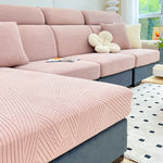 Stretch Couch Cushion Covers, Slipcovers Sofa Cushion Protector Covers, Elastic Furniture Protector for Pets, Kid