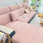 Stretch Couch Cushion Covers, Slipcovers Sofa Cushion Protector Covers, Elastic Furniture Protector for Pets, Kid