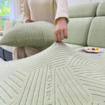 Stretch Couch Cushion Covers, Slipcovers Sofa Cushion Protector Covers, Elastic Furniture Protector for Pets, Kid