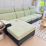 Stretch Couch Cushion Covers, Slipcovers Sofa Cushion Protector Covers, Elastic Furniture Protector for Pets, Kid