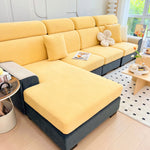 Stretch Couch Cushion Covers, Slipcovers Sofa Cushion Protector Covers, Elastic Furniture Protector for Pets, Kid