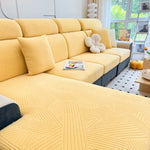 Stretch Couch Cushion Covers, Slipcovers Sofa Cushion Protector Covers, Elastic Furniture Protector for Pets, Kid