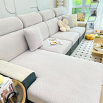 Stretch Couch Cushion Covers, Slipcovers Sofa Cushion Protector Covers, Elastic Furniture Protector for Pets, Kid