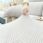 Stretch Couch Cushion Covers, Slipcovers Sofa Cushion Protector Covers, Elastic Furniture Protector for Pets, Kid
